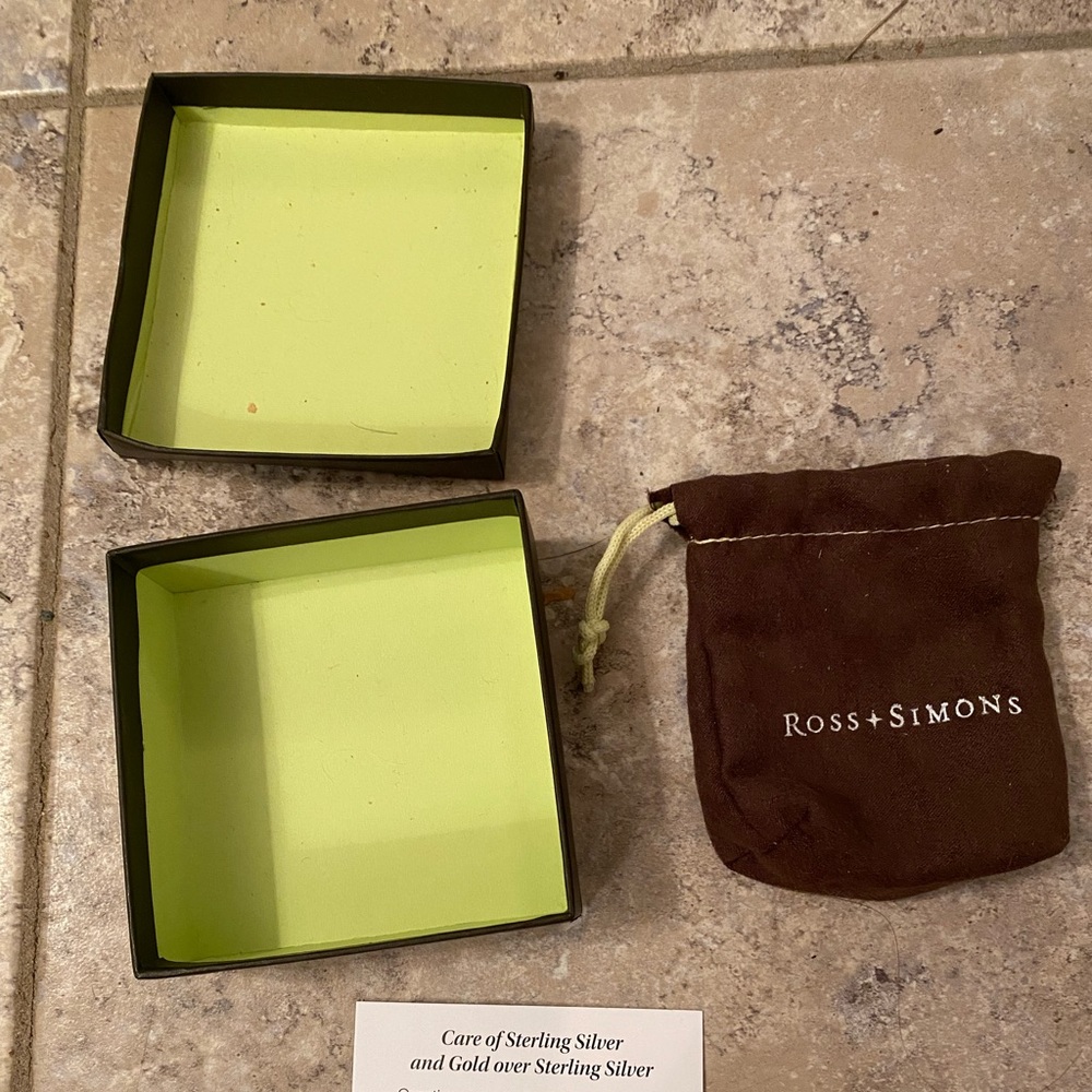Ross + Simons Jewelry Box Bag Pouch - Picture 2 of 3